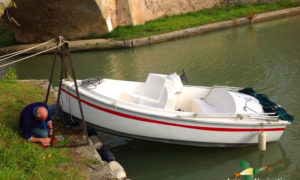 bateau électrique balalde anjou picnic peche sortie